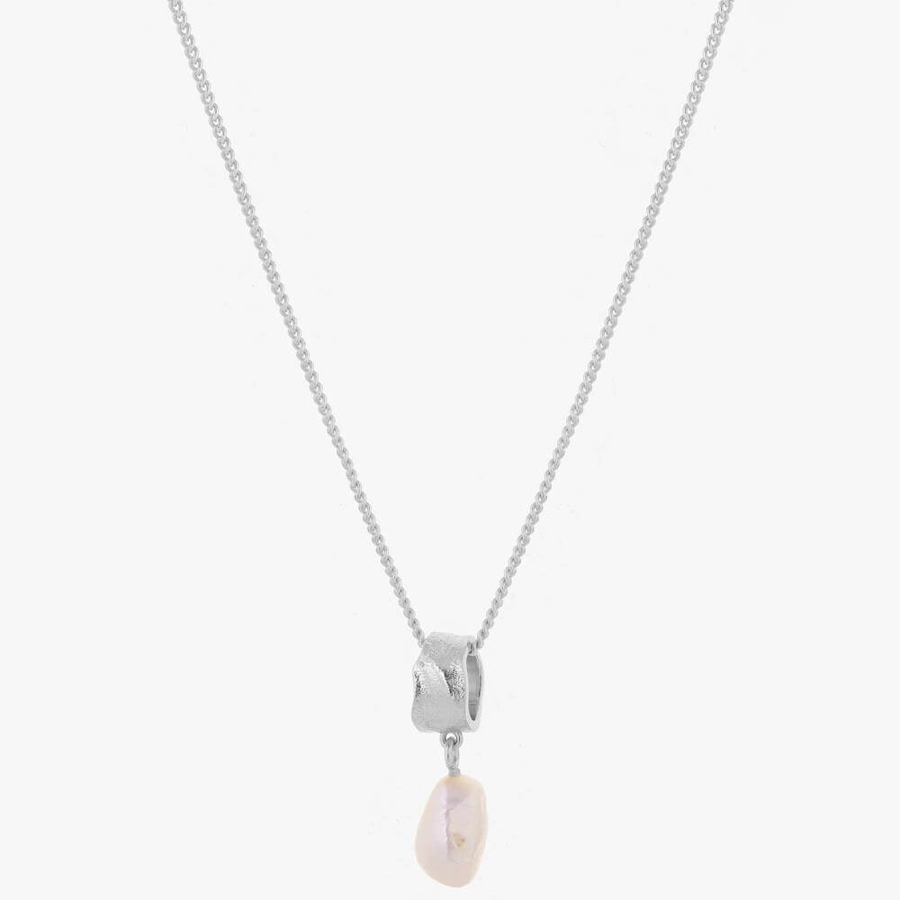 Tutti & Co Freshwater Pearl Silver Necklace